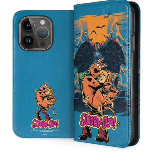 Scooby Doo Beware of Dracula iPhone 15 Pro Folio Case